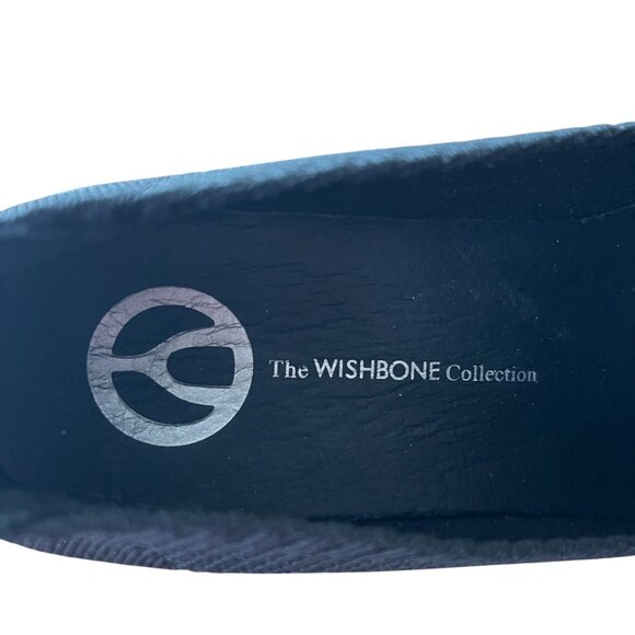 Wishbone Stacey Black Knitted Fabric Platform Sleek Slip On Sneaker Women's 8M - Picture 7 of 10